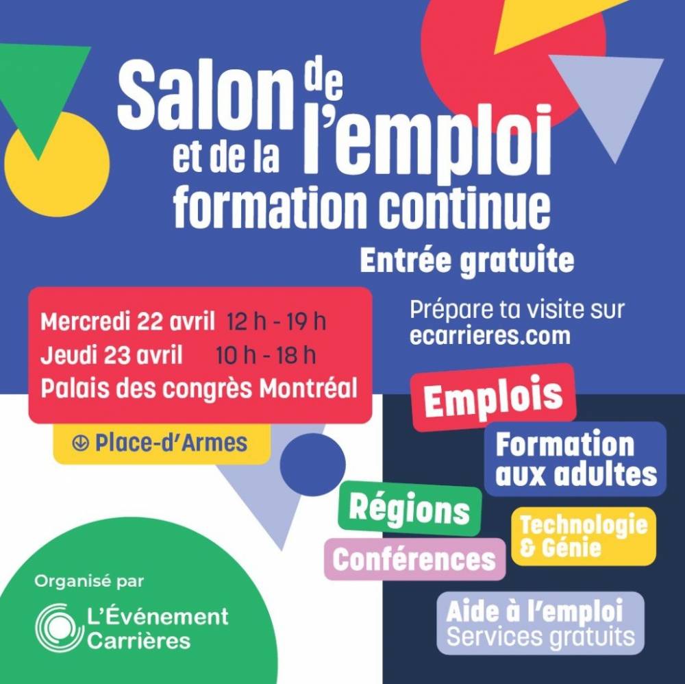2026 Salon de l'emploi 22-23 avril2